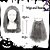 levne Párty paruky-Šedý kouzelnický vous a paruka - vtipný halloweenský kostým otce času pro dospělé