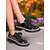 abordables Richelieu femme-Chaussures Oxford rouges en cuir verni pour femmes – Chaussures plates à lacets et semelle épaisse pour un usage quotidien, à l&#039;école et en ville