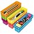 preiswerte Event &amp; Party Supplies-12-teilige Bleistift-Aufbewahrungsboxen für das Klassenzimmer als Geschenk zum Schulanfang, rechteckige, extralange Schreibtisch-Organizer aus Kunststoff in 6 Farben, Buntstift- und Schreibwarenhalter