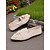 baratos Sapatilhas e Mocassins de mulher-Sapatos femininos Flyknit Bow Slip-On – sapatilhas casuais leves e respiráveis para uso diário, piqueniques no jardim e reuniões ao ar livre