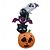 お買い得  ハロウィン-ハロウィーンの膨らませるゴースト（コウモリとカボチャ付き、6フィート）