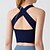 cheap Sports Bras &amp; Vests-Women&#039;s Workout Tank Tops Sports Bra Underwear Medium Support Breathable Wireless Padded Solid / Plain Color Sport Activewear White Purple Gym Fitness Yoga
