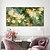 ieftine Picturi Florale/Botanice-Pictură în ulei lucrată manual pe pânză, artă murală, modern, abstract, flori groase în ulei, pentru decor de casă, cadru întins, pictură suspendată/pânză rulată (fără cadru)