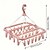 cheap Storage &amp; Organization-3PCS Rotating 32-Clips Plastic Drying Hanger, Foldable Space-Saving Clothes Rack for Socks, Underwear &amp; Small Items, Laundry Room Accessories for Bedroom, Bathroom, Closet &amp; Dorm