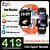 abordables Relojes inteligentes-Reloj inteligente de 2,01 pulgadas, reloj inteligente para fitness, running, Bluetooth, podómetro, recordatorio de llamadas, rastreador de actividad, compatible con Android e iOS, para hombre, modo