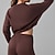 economico Giacche da Yoga-Per donna Felpa da esterno Antivento Morbido Coulisse Manica Lunga Gli sport Tinta unica Top Per Palestra Allenamento in Palestra Fitness Vestibilità comoda Abbigliamento sportivo