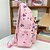 cheap College Backpacks-Cute Candy Print Backpack for Girls – Lightweight Pastel School Bag for Kindergarten &amp; Elementary Back to School