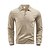 ieftine Polo clasic pentru bărbați-Bărbați Cămașă de golf Tricouri polo de golf Muncă Casual Rever Manșon Lung De Bază Modern Simplu Nasturi Jacquard Primăvară Toamnă Fit regulat Negru Alb Kaki Cămașă de golf