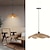 cheap Drum &amp; Cone Design-Scandinavia Rattan Pendant Light, Boho Vintage Braided Rope Design, 9cm Height, Warm White/White Light, E26/E27, Adjustable Chain