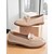 voordelige Damesinstappers &amp; loafers-Dames nude lakleren loafers met gespdetail - elegante instappers voor dames, klassieke preppy stijl kantoor schoenen voor dagelijks werk, school en casual uitjes