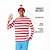 baratos Trajes Masculinos-Traje Cosplay Roupa Personagens de livros de histórias Casual for Homens Adulto Dia Das Bruxas Carnaval Espetáculo Vestir-se Educacionalmente Vestir-se para eventos escolares