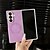 billige Samsung-etui-telefon Etui Til Samsung Galaxy Z-brett 7 Z Brett 6 Z Fold 5 Z Fold 4 Z Fold 3 Bakdeksel Magnetisk Støtsikker Kontor / Bedrift TPU PU lær
