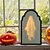 abordables Éclairage intérieur et pour la fête-Miroir holographique fantôme d'Halloween avec des yeux effrayants pour la décoration de maison hantée Décoration d'Halloween effrayante pour les fournitures de fête intérieures et extérieures
