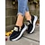 ieftine Adidași de Damă-Teniși sport slip-on din denim pentru femei cu detalii aurii – pantofi sport ușori și casual cu fermoar lateral pentru cumpărături, navete urbane și escapade de weekend