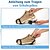abordables Équipement de Camping-Crampons antidérapants en caoutchouc pour chaussures d&#039;hiver, traction à 10 crampons pour la neige et la glace, installation facile, noirs - idéal pour la sécurité en extérieur