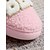 cheap Women&#039;s Slippers &amp; Flip-Flops-Women&#039;s Pink &quot;Best Mama&quot; Fleece Slippers – Soft Cozy Indoor House Shoes for Moms, Gifts and Everyday Comfort