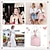 economico Organizzazione spazi-30 sacchetti regalo in PVC trasparente con manici, sacchetti di plastica trasparenti riutilizzabili per bomboniere, matrimoni, caramelle, compleanni, vacanze, shopping e confezioni regalo