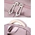 voordelige Kinderen en Tiener Rugzakken-Voor heren Dames rugzak Schooltas Schoolrugzak boekentas School Dagelijks Effen Kleur Oxfordstof Nylon Grote capaciteit waterdicht Lichtgewicht Hanger Rits Zwart Blozend Roze Paars