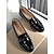 voordelige Damesinstappers &amp; loafers-Dames nude lakleren loafers met gespdetail - elegante instappers voor dames, klassieke preppy stijl kantoor schoenen voor dagelijks werk, school en casual uitjes