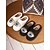 baratos Chinelos de mulher-chinelos femininos com estampa de olhos peludos – chinelos confortáveis e confortáveis para o inverno, para relaxar e presentear