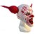 voordelige Circus Kostuums-Griezelige clowns Eng Clown Carnaval Masker Volle kop Volwassenen Voor heren Dames Halloween Carnaval Feest Prestatie Gemakkelijk carnavalskostuum Aankleden
