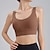 cheap Sports Bras &amp; Vests-Women&#039;s Workout Tank Tops Sports Bra Underwear Medium Support Breathable Wireless Padded Solid / Plain Color Sport Activewear Black White Gym Fitness Yoga