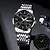 voordelige Quartz-horloges-De Nieuwe Rvs Band Grote Wijzerplaat Modieuze Heren Business Horloge Met Ipx7 Waterdichtheid Luminous Kalender En Dag Weergave Casual Quartz Horloge Eenvoudig En Veelzijdig Heren Sport Horloge