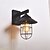 voordelige buiten wandlampen-LED wandlamp verlichtingsarmatuur antieke wandlamp lantaarn extern waterdicht IP65 roestvrij aluminium glazen lantaarn wandlamp lantaarn binnenplaats tuin balkon villa decoratieve verlichting 85-265V