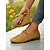 abordables Sandalias planas de mujer-Zapatos Mary Jane Flyknit con punta ancha para mujer: zapatos casuales cómodos y transpirables para uso diario, paseos por el jardín y largas horas de pie.