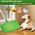 cheap Cleaning Supplies-8pcs Washable Mop Replacement Pads for Flat Mops(Mop Not Included), Durable Reusable Mop Heads for Dry and Wet Use, Easy to Clean, Cleaning Supplies, Back to School Essentials