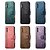 billiga iPhone-fodral-telefon fodral Till iPhone 17 Pro Max 17 Air 16 Pro Max Plus 16 16 Plus 16 Pro 15 15 Pro Max 15 14 Pro Max Plus 13 Pro Max Plånboksfodral Dragkedja Stöd Kortplats Kontor / företag TPU Nylon PU läder