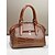 abordables Bolsos de mano y tote-Bolso de mano para mujer de piel sintética con estampado de cocodrilo: un bolso tipo cartera brillante con asas superiores y correa para el hombro, ideal para la oficina, el uso diario y salidas formales.