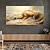 baratos Pinturas de Paisagens-Pintura a óleo artesanal, arte de parede, decoração moderna, abstrata, onda do mar, para sala de estar, decoração de casa, moldura esticada, pintura pendurada/tela enrolada (sem moldura)