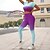 billiga Set och One-Pieces-Dam 2 delar Yogatröja Loungekläder Färggradient Träningsdräkter Svart Rodnande Rosa Gymträning Hög midja Stretch Andningsfunktion Kortärmad Sport Sportkläder Smal