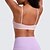 cheap Sports Bras &amp; Vests-Women&#039;s Workout Tank Tops Sports Bra Underwear Medium Support Breathable Wireless Padded Solid / Plain Color Sport Activewear Black Pink Gym Fitness Yoga