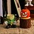tanie Dekoracyjne światła-Halloween dynia czaszka lampka nocna zasilana bateriami dekoracje na imprezę halloweenową atmosfera horroru nawiedzony dom bar dekoracje domu