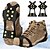 abordables Équipement de Camping-Crampons antidérapants en caoutchouc pour chaussures d&#039;hiver, traction à 10 crampons pour la neige et la glace, installation facile, noirs - idéal pour la sécurité en extérieur