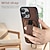preiswerte Handyhülle für iPhone-Handy Hülle Handyhüllen Für iPhone 17 Pro Max 17 Air 16 Pro Max Plus 15 Pro Max Plus 15 14 Pro Max Plus 16e Rückseite Mit Handgelenkschlaufe Ständer Kartenfach Retro TPU PU-Leder