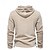 abordables Tapas-Hombre Sudadera Sudadera de polar cima de senderismo Manga Larga Con Capucha Camiseta Al aire libre Mantiene abrigado Invierno Poliéster Gris oscuro Verde Caqui Rutina de ejercicio Corriendo