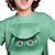 ieftine Viziune 3D și geometrie a băiatului-Băieți 3D Desene Animate Tricou Manșon scurt Vară Primăvară Modă De Bază Copii 4-12 ani Stil Nautic În aer liber Casual Zilnic Fit regulat