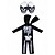 billige Drenge kostumer-Skelet Kranium Halloween Cosplay kostume Et Stykke Børne Drenge Pige Halloween Karneval Mardi Gras Halloween Maskerade Nemme Halloween kostumer Klæd dig ud