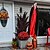 abordables Halloween-accessoires de vampire suspendus pour Halloween, cadavre fantôme suspendu grandeur nature, avec capteur à commande vocale &amp;yeux brillants, pour les maisons hantées d'Halloween, décorations extérieures