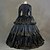 abordables Vestidos-Rococó Victoriano siglo 18 Hasta el Suelo Vestidos Ropa de Fiesta Baile de Máscaras Talla Grande Normal Personalizada Casquillo Cosecha Disfraz Mujer Real Fiesta Fiesta de baile Carnaval de Venecia
