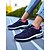 voordelige Damessneakers-Paarse Flyknit Air Cushion-sneakers voor dames – ademende hardloopschoenen voor sport, fitness, reizen en dagelijks comfort