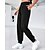 billige Yoga Leggings &amp; strømpebukser-Dame Capri Tights Yoga leggings Med lommer Mavekontrol Høj Talje Fitness Atletik Pilates Underdele Sort Mørkeblå Efterår Sport Sportstøj Tætsiddende pasform