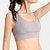 cheap Sports Bras &amp; Vests-Women&#039;s Workout Tank Tops Sports Bra Underwear Quick Dry High Supports Breathable Wireless Padded Solid / Plain Color Sport Activewear Black Purple Gym Fitness Yoga