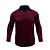 abordables Polo classique pour homme-Homme Chemise de golf Polos de Golf Travail Occasionnel Revers manche longue Basique Moderne Uni Patchwork Boutons Printemps Automne Coupe régulière Bleu Clair Vin Noir Bleu Roi Vert Véronèse Gris