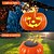 tanie Oświetlenie rekwizytów na Halloween-solar przenośne dekoracyjne światło krajobrazowe wodoodporne światło podłogowe wtyczka świąteczna atmosfera imprezy oświetlenie dziedzińca dynia trawnik światło wiszące led oświetlenie dziedzińca