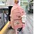 cheap Kids &amp; Teen Backpacks-Girls 5-in-1 Cute Bear Backpack Set – Pink School Bag with Tote, Crossbody Pouch, Drawstring Bag and Pencil Case for Elementary and Middle School Students