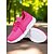 levne Dámské tenisky-Dámské růžovo-růžové tenisky s flyknit lemováním – lehké prodyšné běžecké boty na jogging, do posilovny a běžné outdoorové sporty